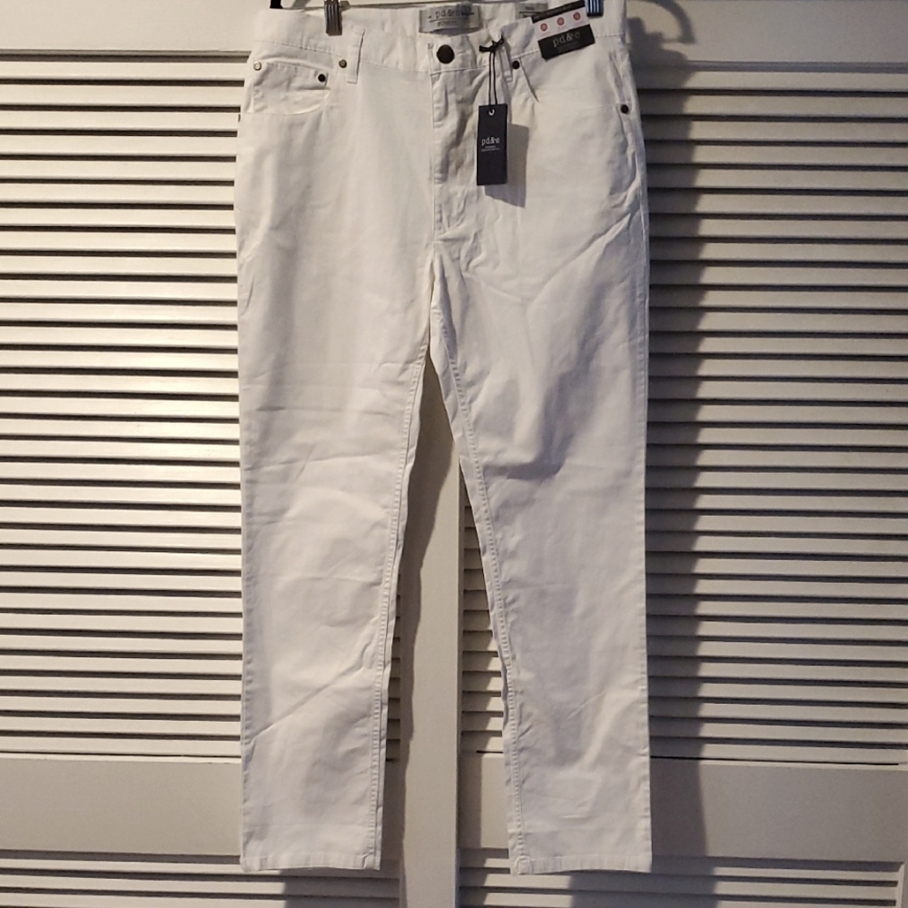 Pd&c Men's White Jeans NWT, Size 34x32